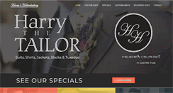 Desktop Screenshot of harrythetailor.com